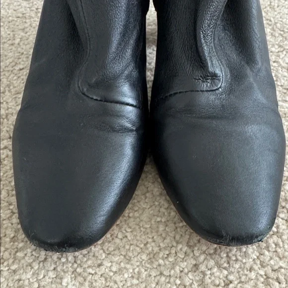 Loeffler Randall Black Leather Booties, sz 7 - Picture 3 of 6